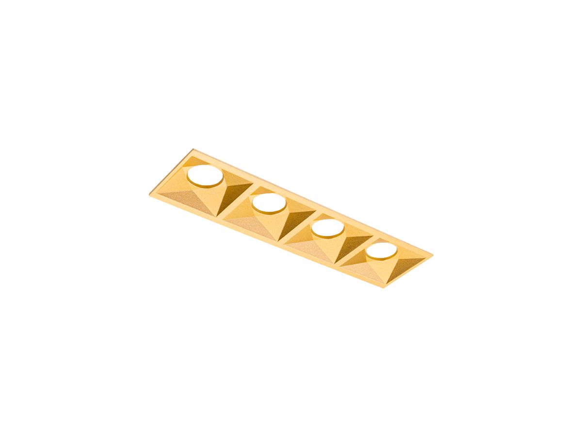 Reflektor SG Inspire Kunststoff direkt 140×38mm Gold