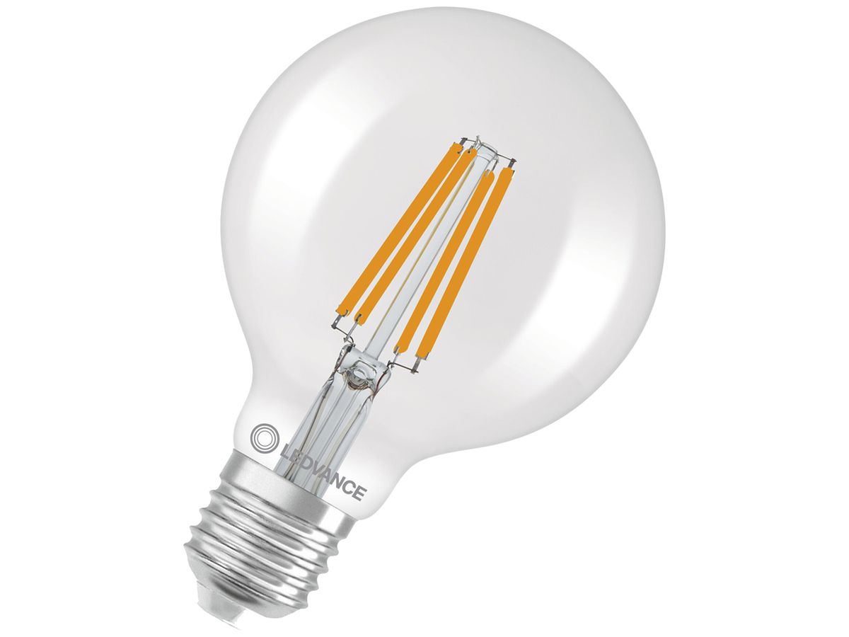 LED-Lampe LEDVANCE CLAS GLOBE E27 3.8W 806lm 3000K Ø95×138mm klar