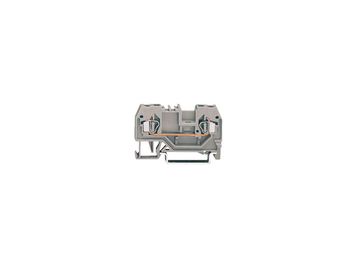 Klemme 2-Leiter WAGO 2.5mm² grau