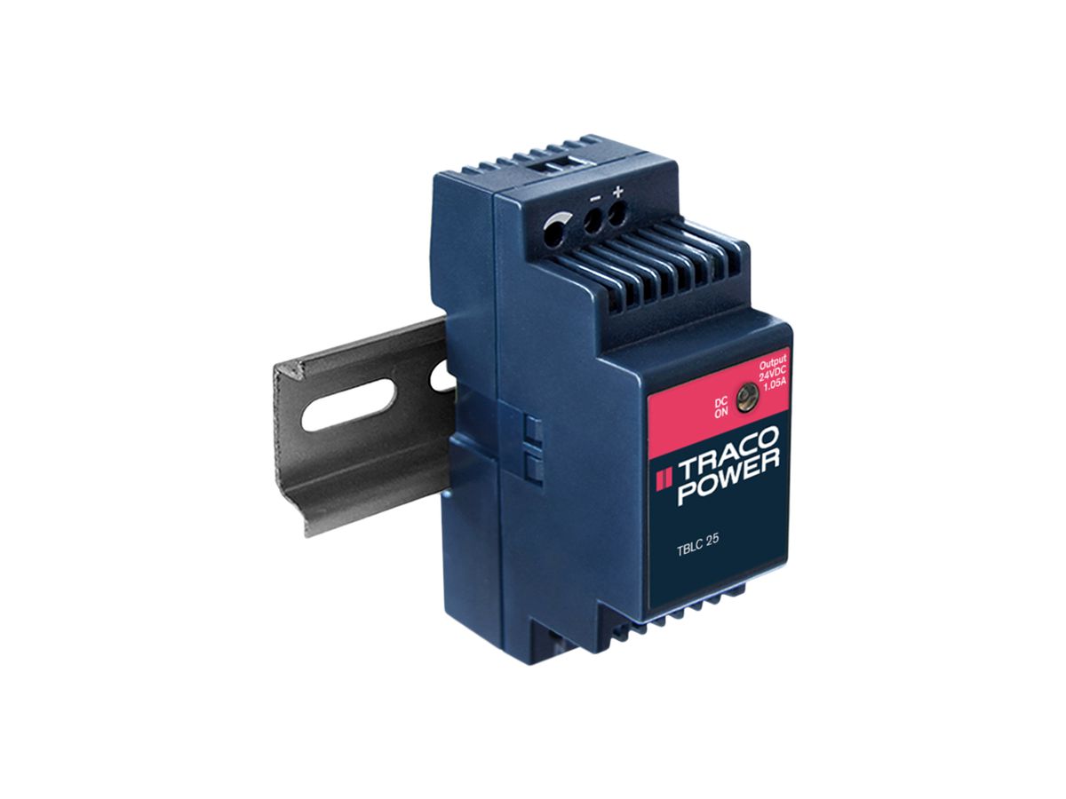 REG-Netzteil Traco TBLC 25-112, 24W 2A 12VDC 2TE