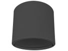 Anbaugehäuse LEDVANCE COMFORT Aluminium Ø215×184mm schwarz