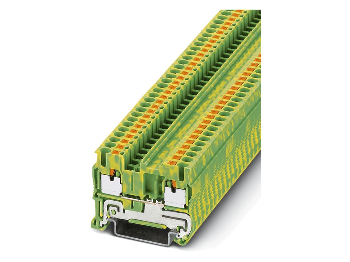 Reihenklemme Push-In 0.14…4mm² grün/gelb AWG26…12