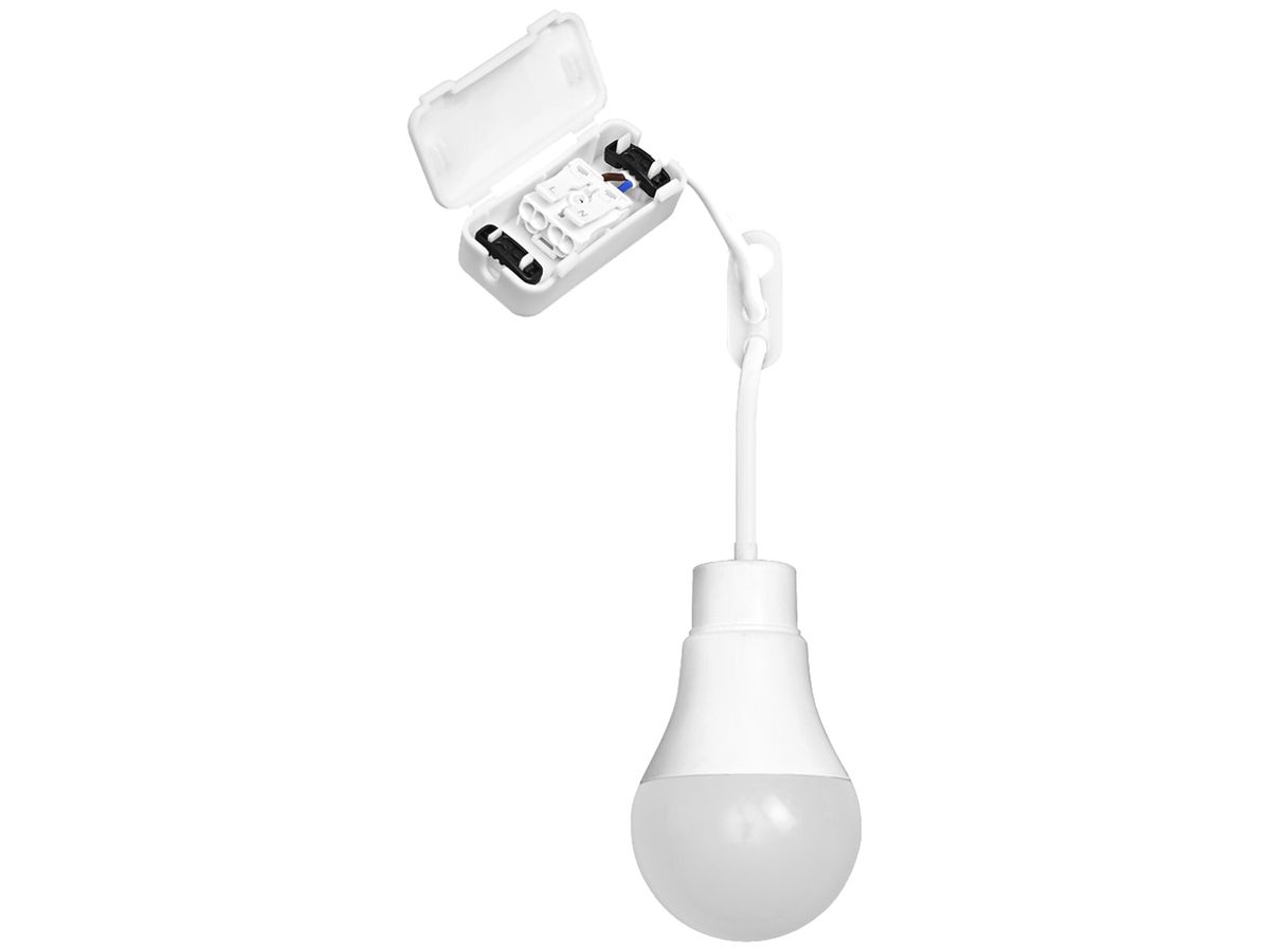 LED-Baustellenleuchte LEDVANCE 10W 1055lm 840 Ø60×98mm weiss 3 Stk