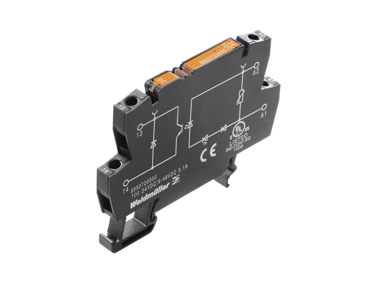 Halbleiterrelais TERMOPTO TOS 120VAC Varistor 1S Triac 24…230VAC 0.1A Schraub