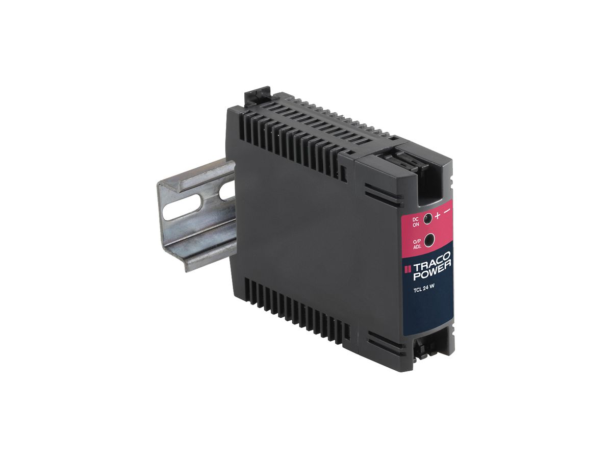 EB-DC/DC-Wandler Traco TCL 024-124 DC, 24W 1A 24VDC 27×75×100mm