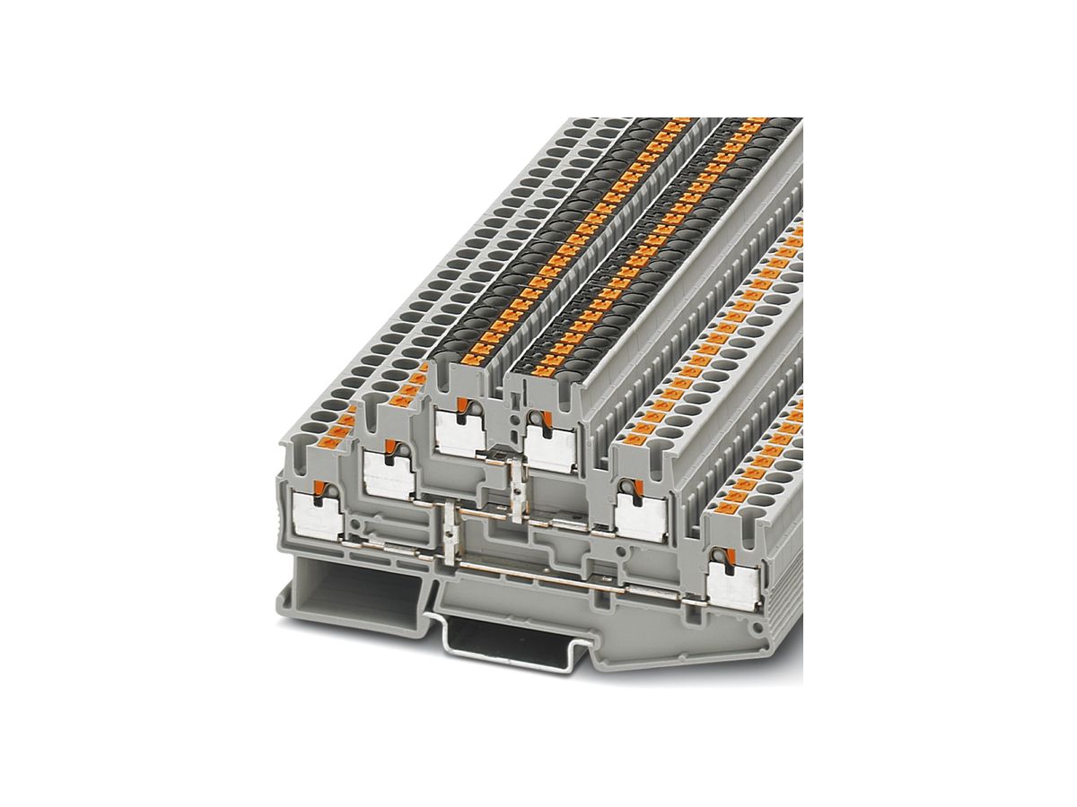 Reihenklemme Push-In 0.14…4mm² grau AWG26…12