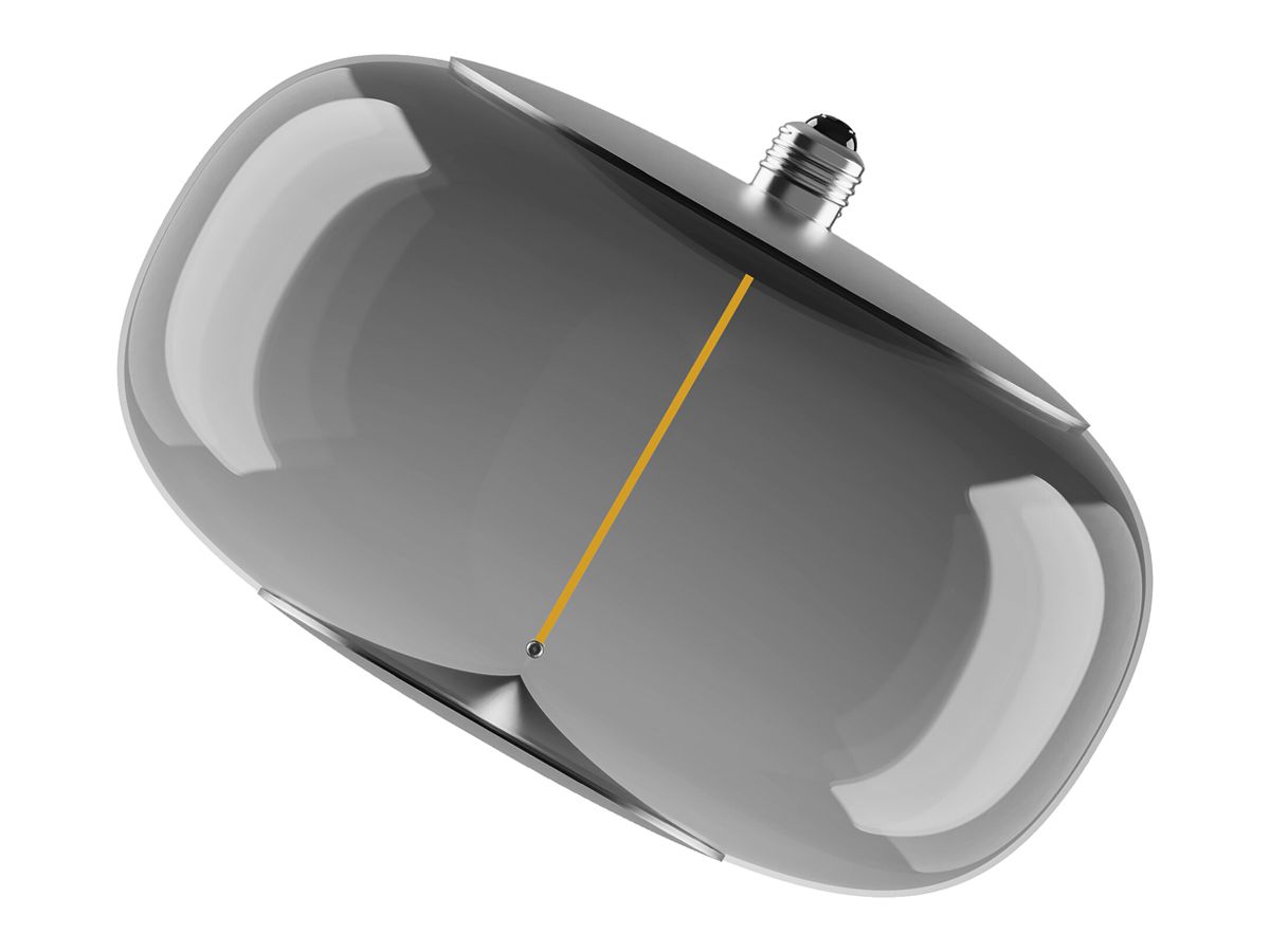 LED-Lampe Osram Vintage 1906 E27 4W 60lm 818 Ø300×210mm Rauch