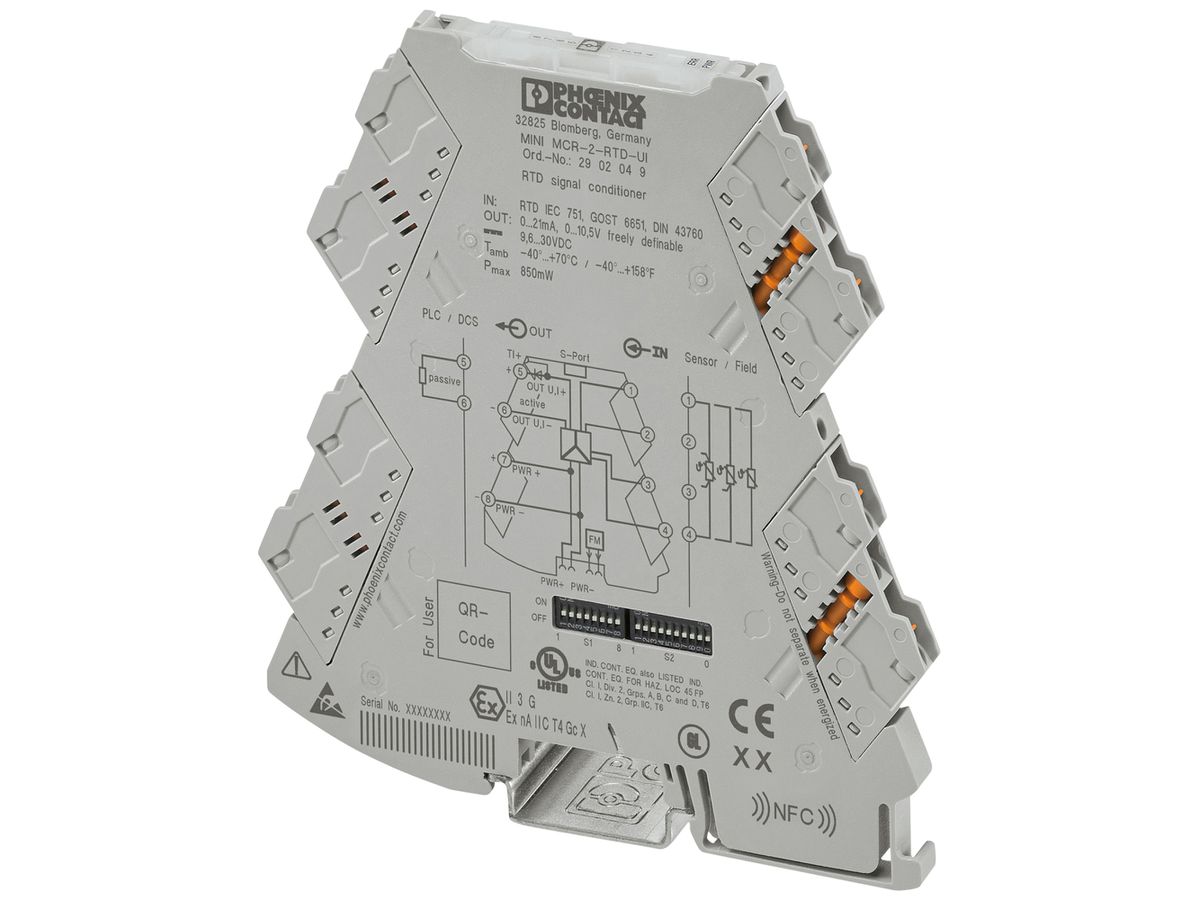 Temperaturmessumformer PX MINI MCR-2-RTD-UI