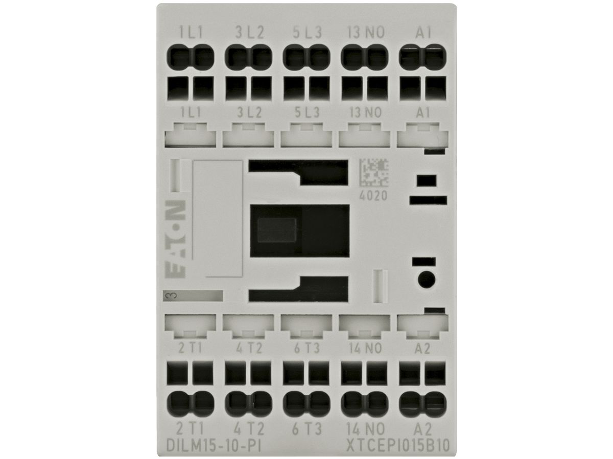 Leistungsschütz Eaton, 3P, 380V 400V 7.5kW, 1S, 230V 50/60Hz, Push-in-Klemmen