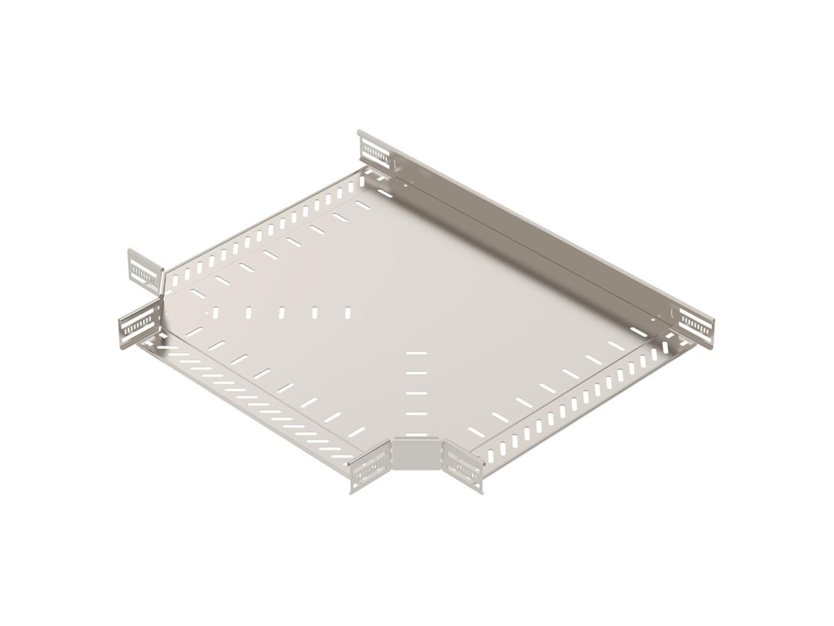 T-Stück BET RT 60×500mm Edelstahl A4 blank