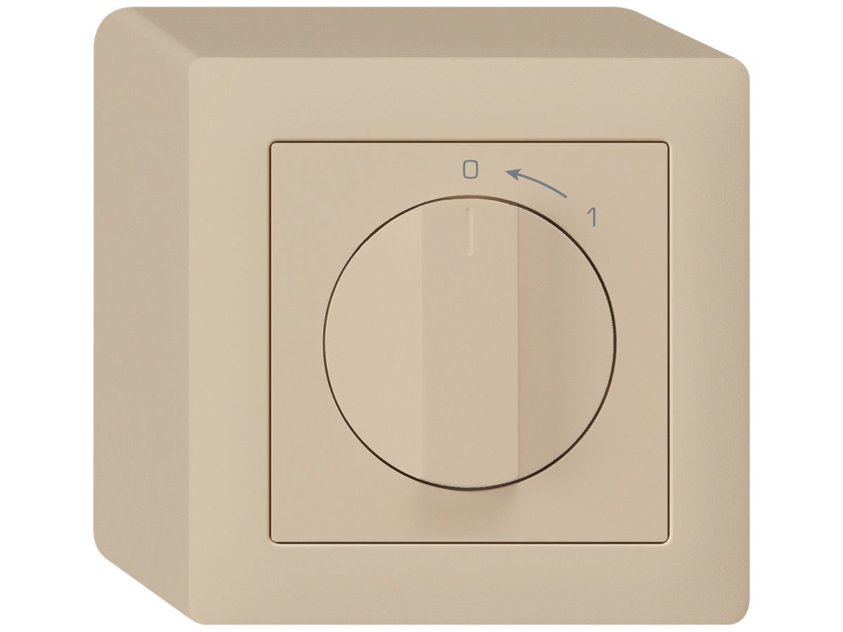 AP-Schwenktaster 0<-1/2L beige kallysto mit Drehgriff