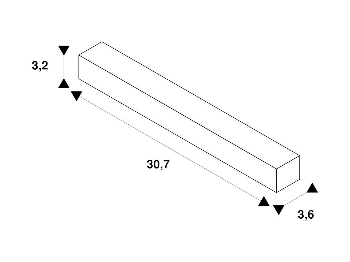 Flex-Verbinder SLV für Stromschiene EUTRAC, schwarz