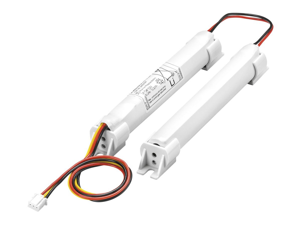 Hochtemperatur-Akku Tridonic LiFePO4 4C, 6.0Ah, mit Flachstecker