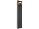 LED-Wegeleuchte SLV QUAD PRO 90 14W 500lm 2700K IP65 160×80×900mm anthrazit