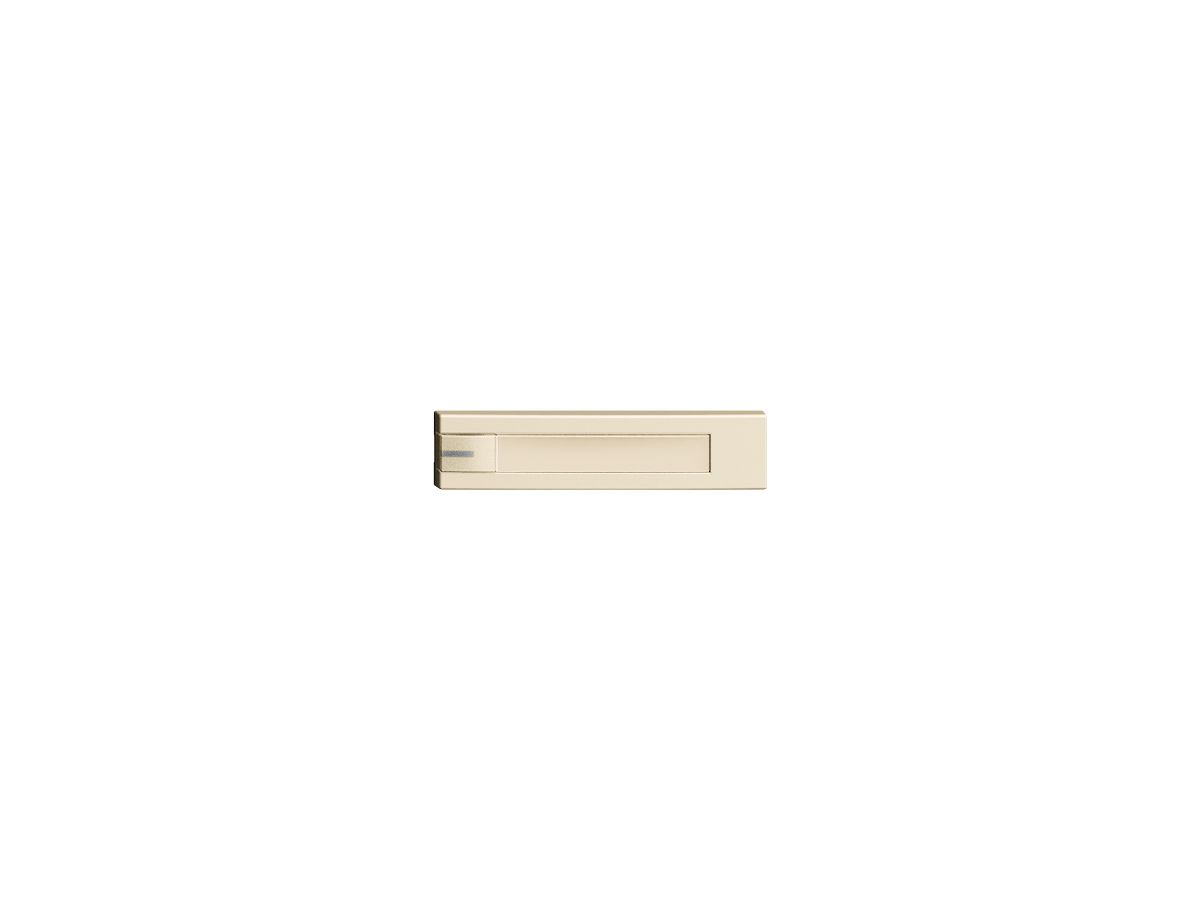 Taste 1/4 KNX/UNI-Taster mit LED & Papiereinlage EDIZIOdue Bedienung 1×crema