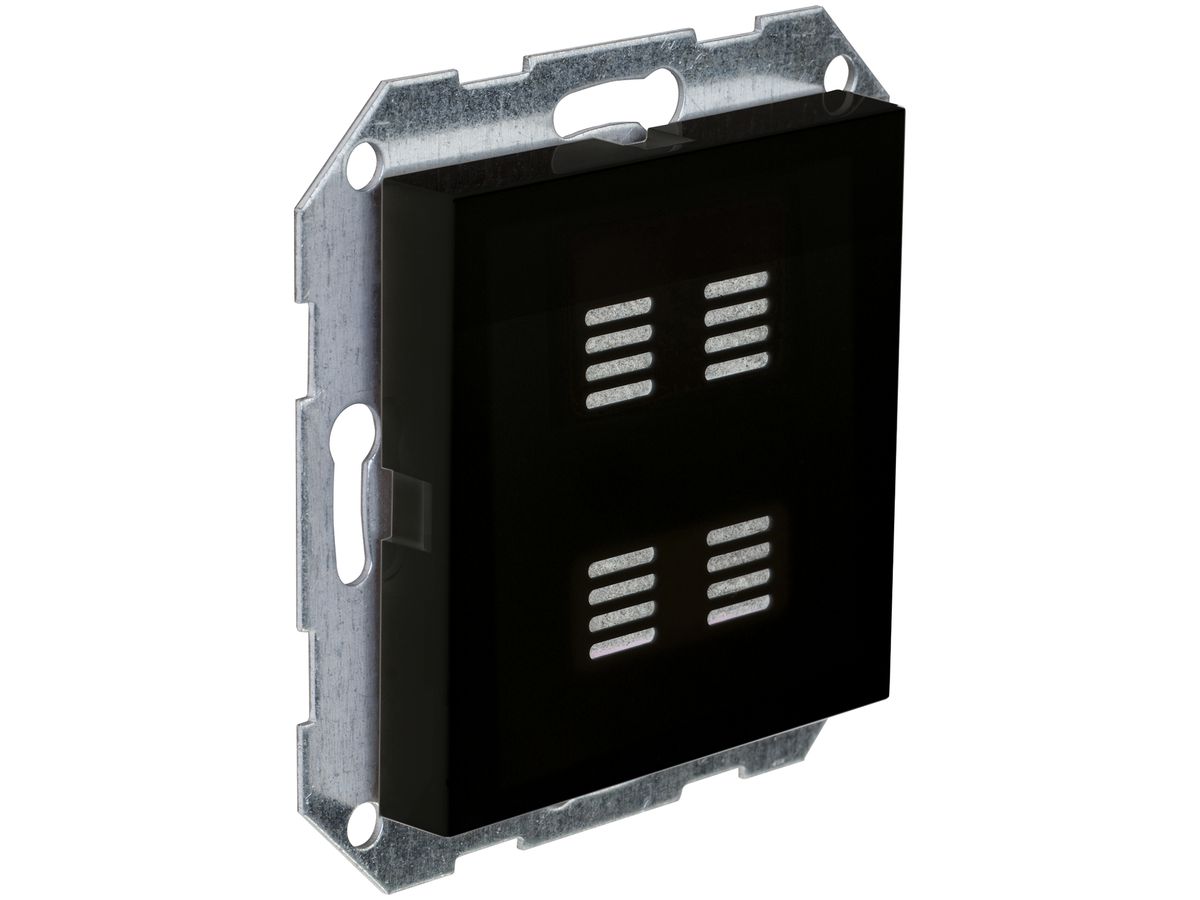 EB-CO2-/Feuchte-/Temperatursensor für u::Lux Switch, 55×55mm, schwarz