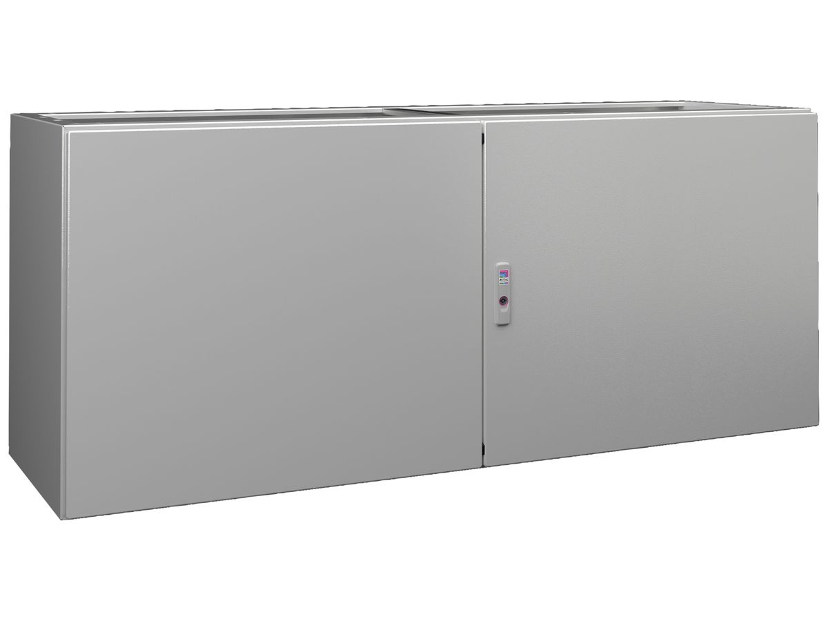 Unterteil Rittal TP 6707.600 1600×675×500mm 2-türig Stahl grau IP55