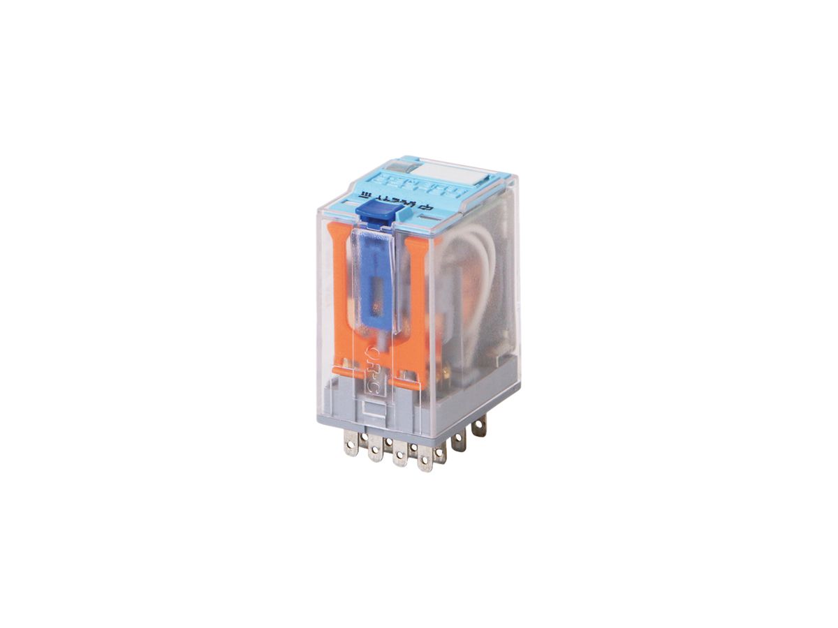 Signalrelais ComatReleco C9-A42DX, 24VDC, 4W AgNi+5µ Au 5A 250VAC LED+Diode