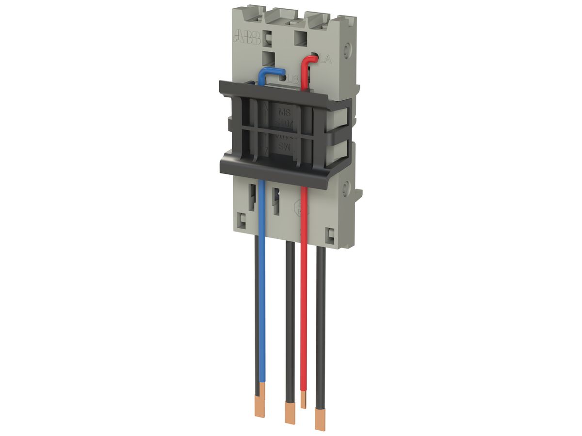 Adapter ABB ZMS931, für MS116/MS132 auf SMISSLINE TP, 3L unten, LA/LB unten