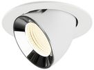 LED-Downlight SLV NUMINOS GIMBLE L 17W 2700lm 4000K WB DALI Ø145 ws/cr
