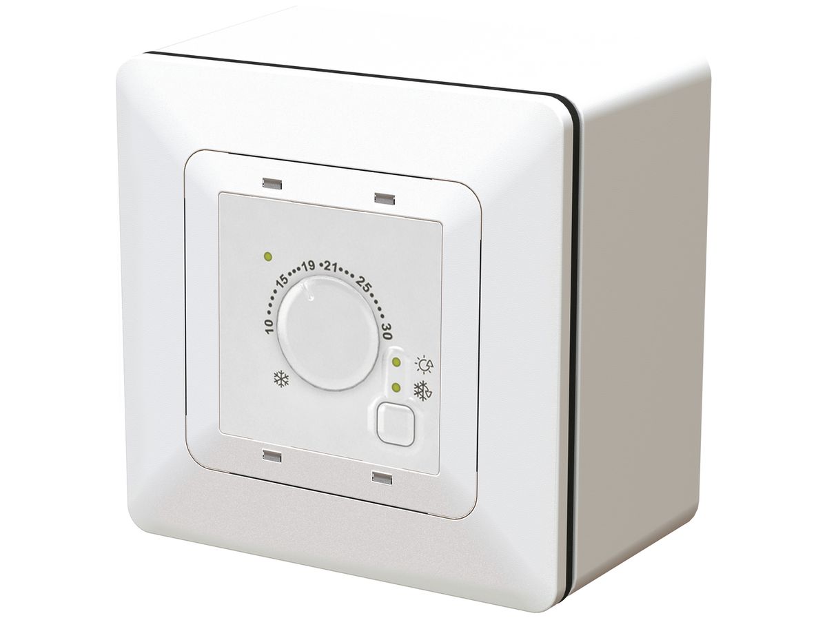 AP-Raumthermostat MH priamos, Heizen / Kühlen, weiss