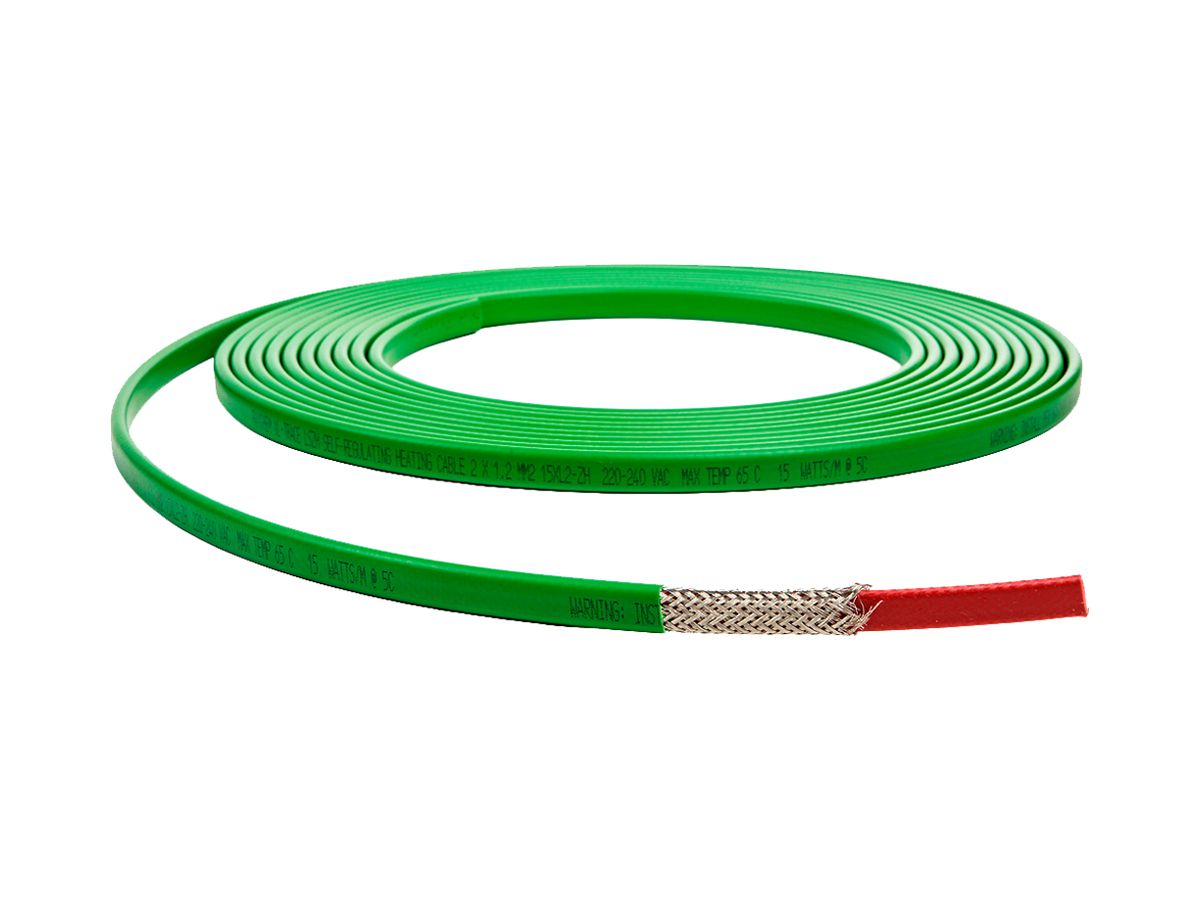 Heizband RAYCHEM 15XL2-ZH 15W/m bei 5°C