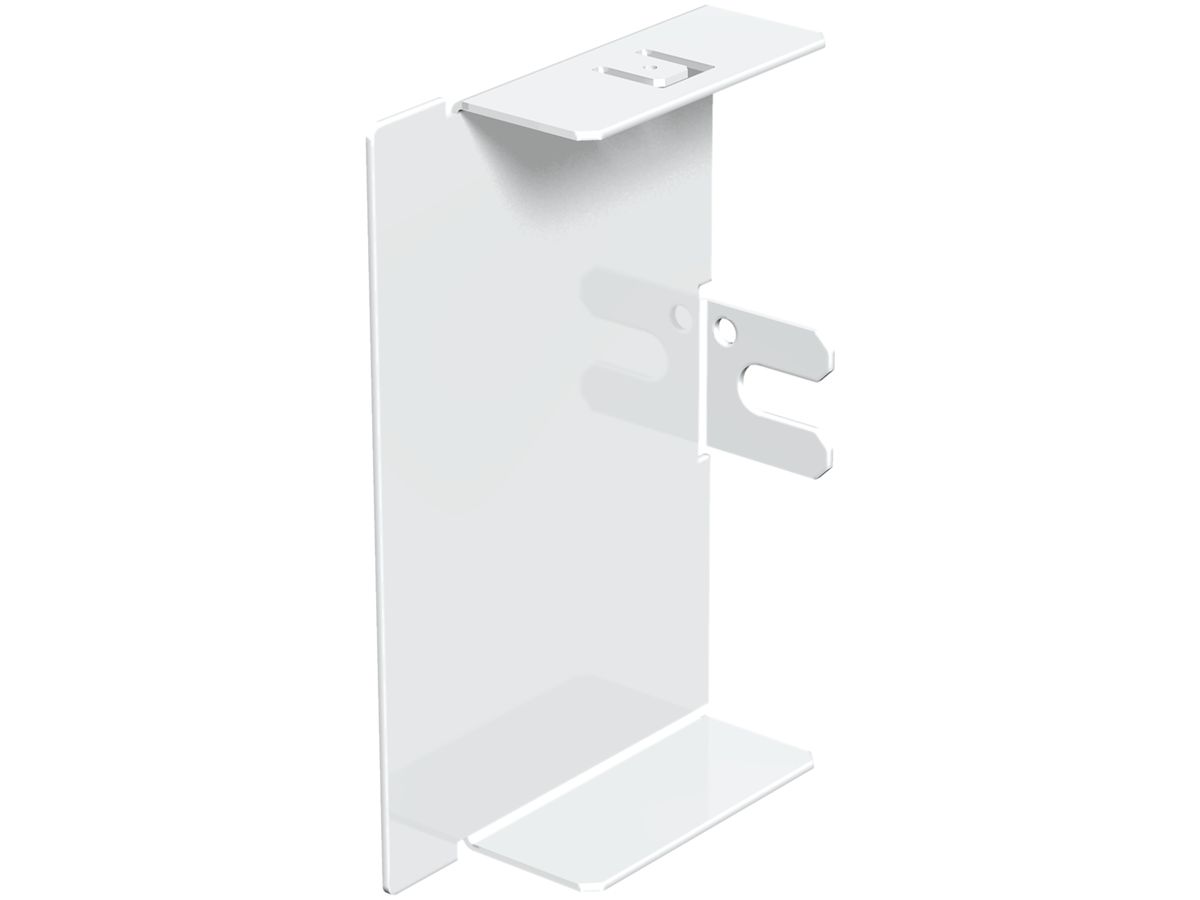 Abschlussplatte Bettermann LKM 60×100mm verzinkt reinweiss