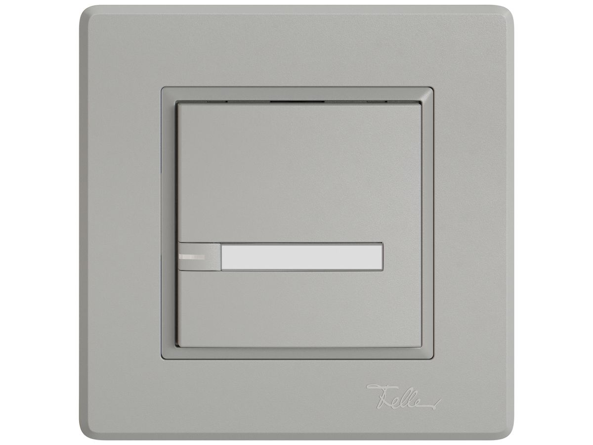 UP-KNX-Taster RGB EDIZIO.liv SNAPFIX® Temperaturfüh.RGB-LED Pap.1×T 1-Tbed.hgu