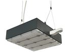 LED-Hallenstrahler Sylvania KubiXx WIDE PIR 110W 19300lm 840 IP65 DIM 440×370
