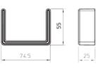 Schutzkappe Bettermann für US 7 Profile orange