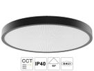 LED Deckenleuchte VASCO DALI 3CCT sz - 25W,2990lm,3000/4000/5000K, D=450mm