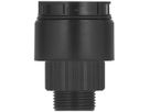 Adapter für Einlochmontage WERMA EM, schwarz