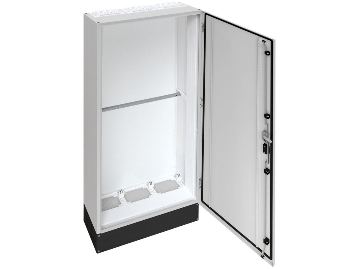 Schrank Hager univers Schutzklasse II 1700×800×275mm mit Sockel 200mm IP55