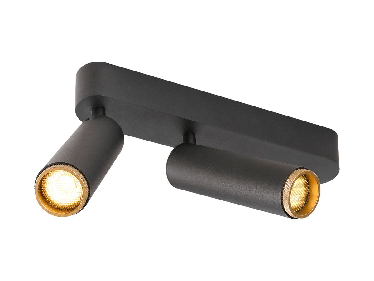 LED-Spot SLV GRIP SPOT M 28W 1520lm 3000K WB DIM 274×147×106mm schwarz