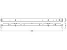 Leuchteinsatz LEDVANCE LINEAR MAGNETIC 568mm weiss