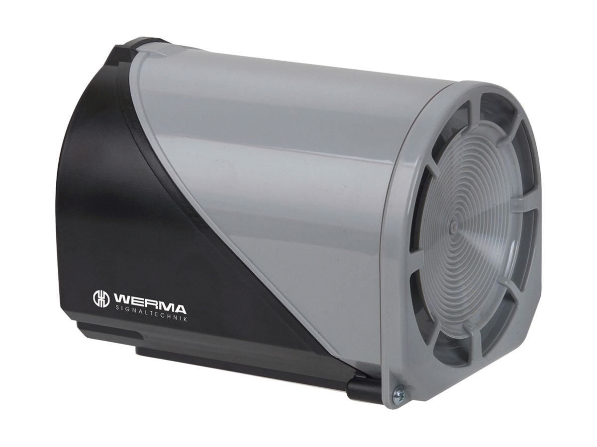 Sirene WERMA 144 24AC/DC schwarz/grau
