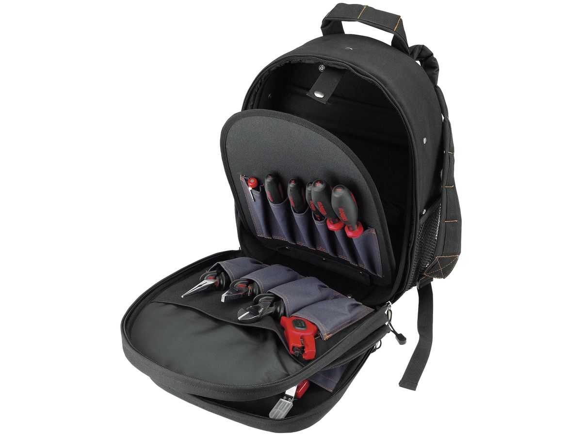 Werkzeug-Rucksack mit 13 Werkzeugen