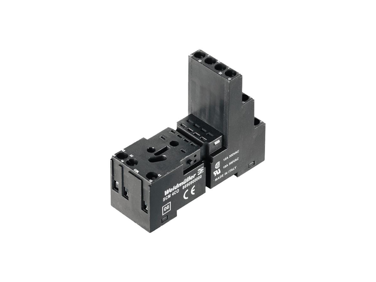Relaissockel WM SCM 2CO TH35 Schraubanschluss 8 77×27×61.5mm