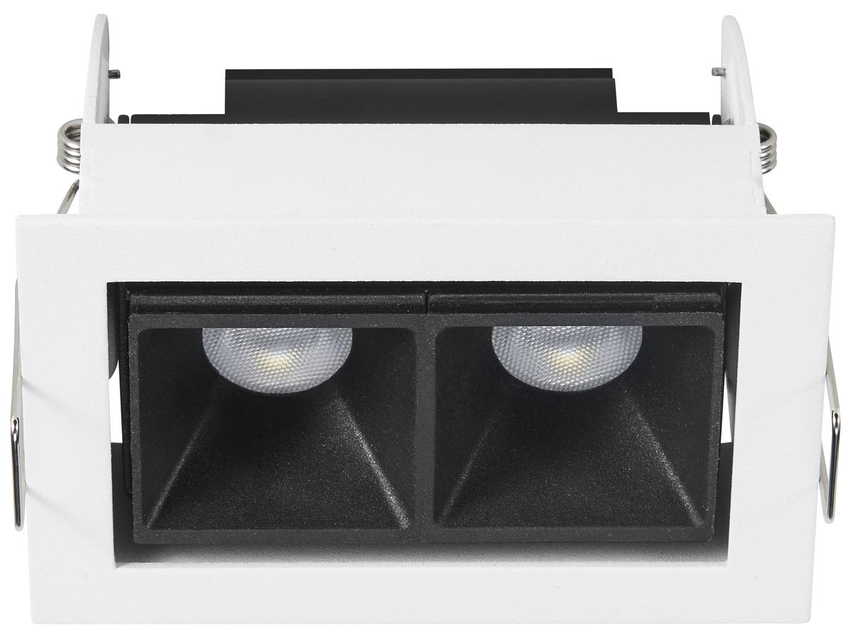 EB-LED-Spot Sylvania Domino 6W 372lm 4000K WB DALI2 78×47mm weiss