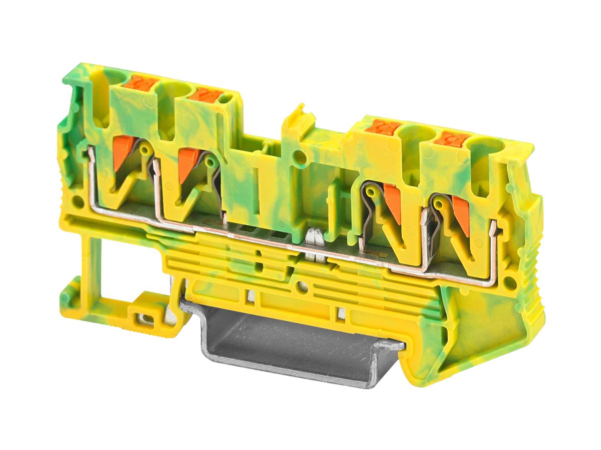 Reihenklemme 0.14…4mm² grün-gelb AWG26…12