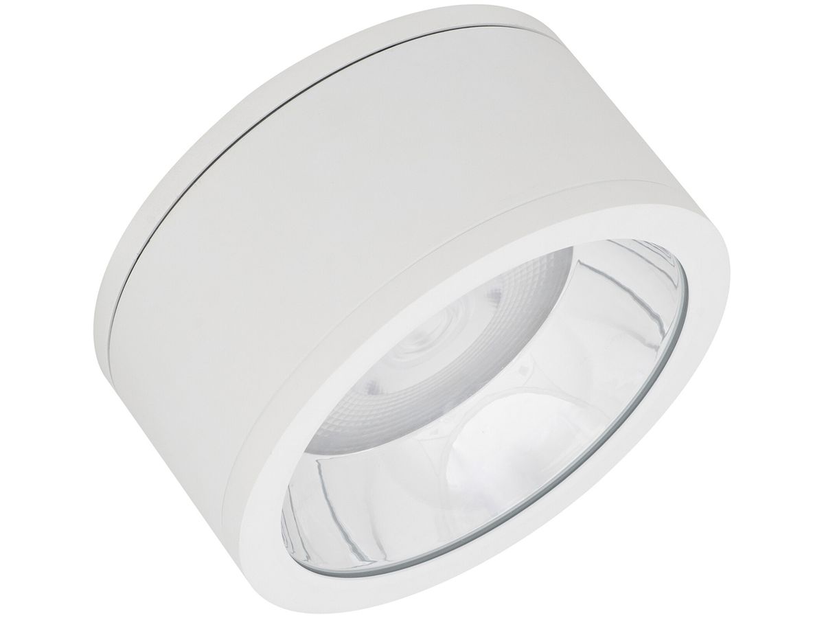 AP-LED-Downlight LEDVANCE DL SURFACE 250 45W 4725lm 3000K IP65 36° weiss