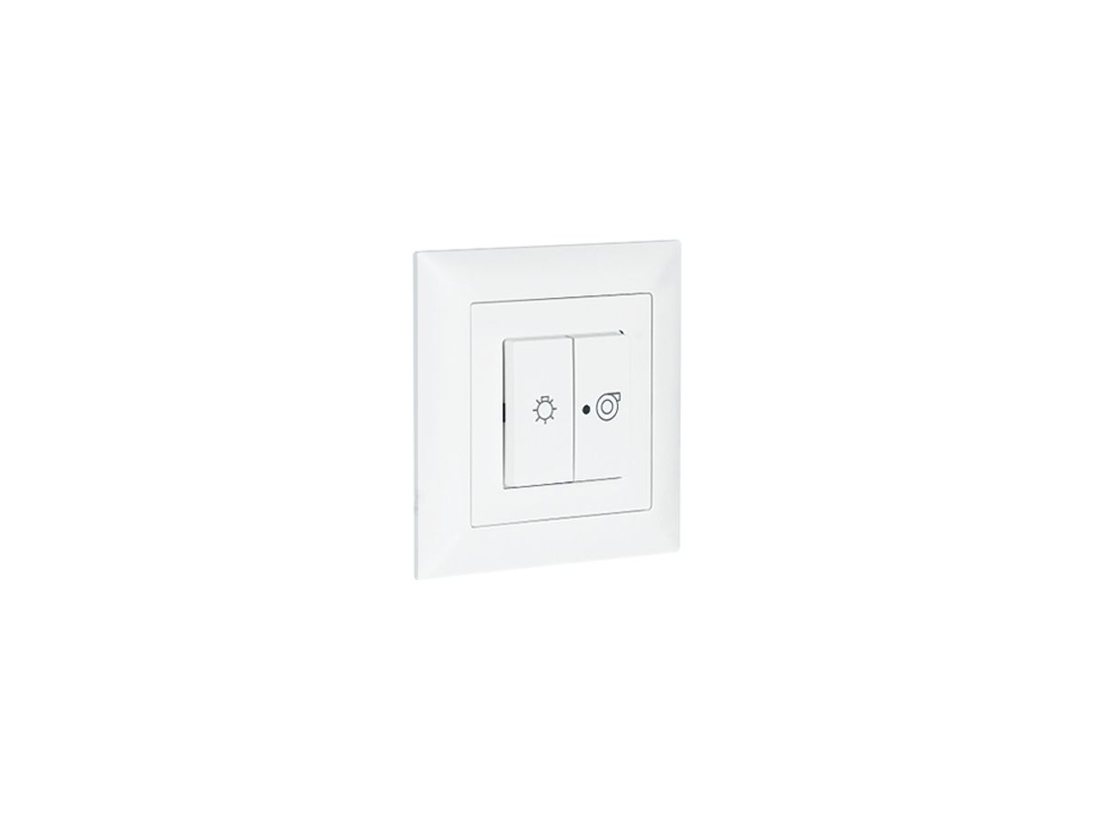 Frontgarnitur-Set AWAG 88×88mm weiss