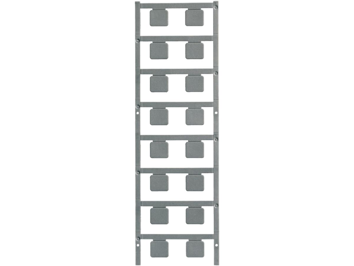 Gerätemarkierer Weidmüller MultiCard CC 15×17mm PA66 silber