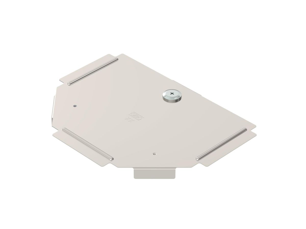 Deckel BET RTD zu T-Stück 100mm Edelstahl A4 blank