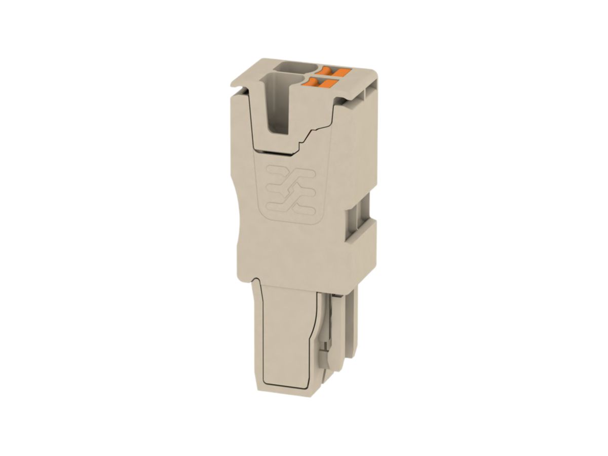 Stecker Weidmüller APG 2.5mm² 2L beige