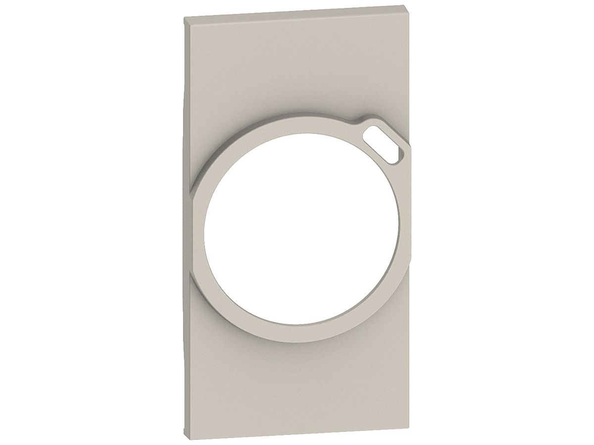 Abdeckung Living Now 2 Module für Steckdose Schuko mit USB sand