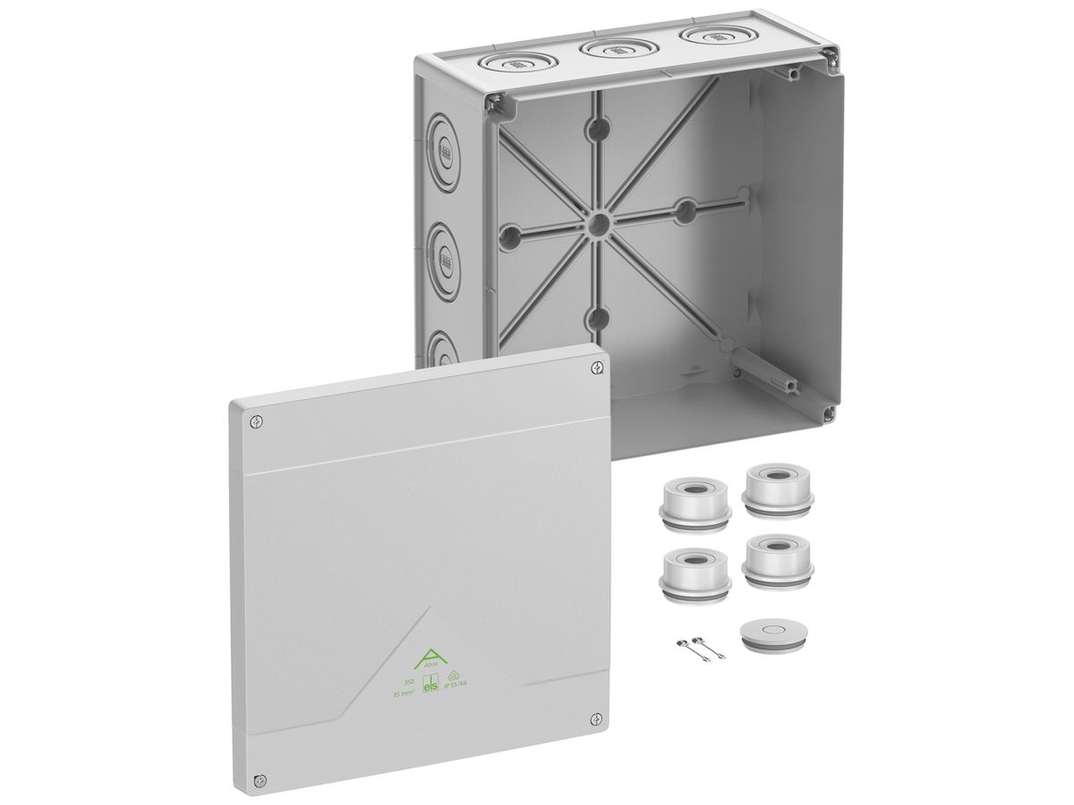 AP-Abzweigdose Spelsberg Abox 350-L 252×252×120mm IP66 gu