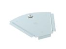 Deckel BET RBD 45° 150×175mm Stahl bandverzinkt Zink-Aluminium