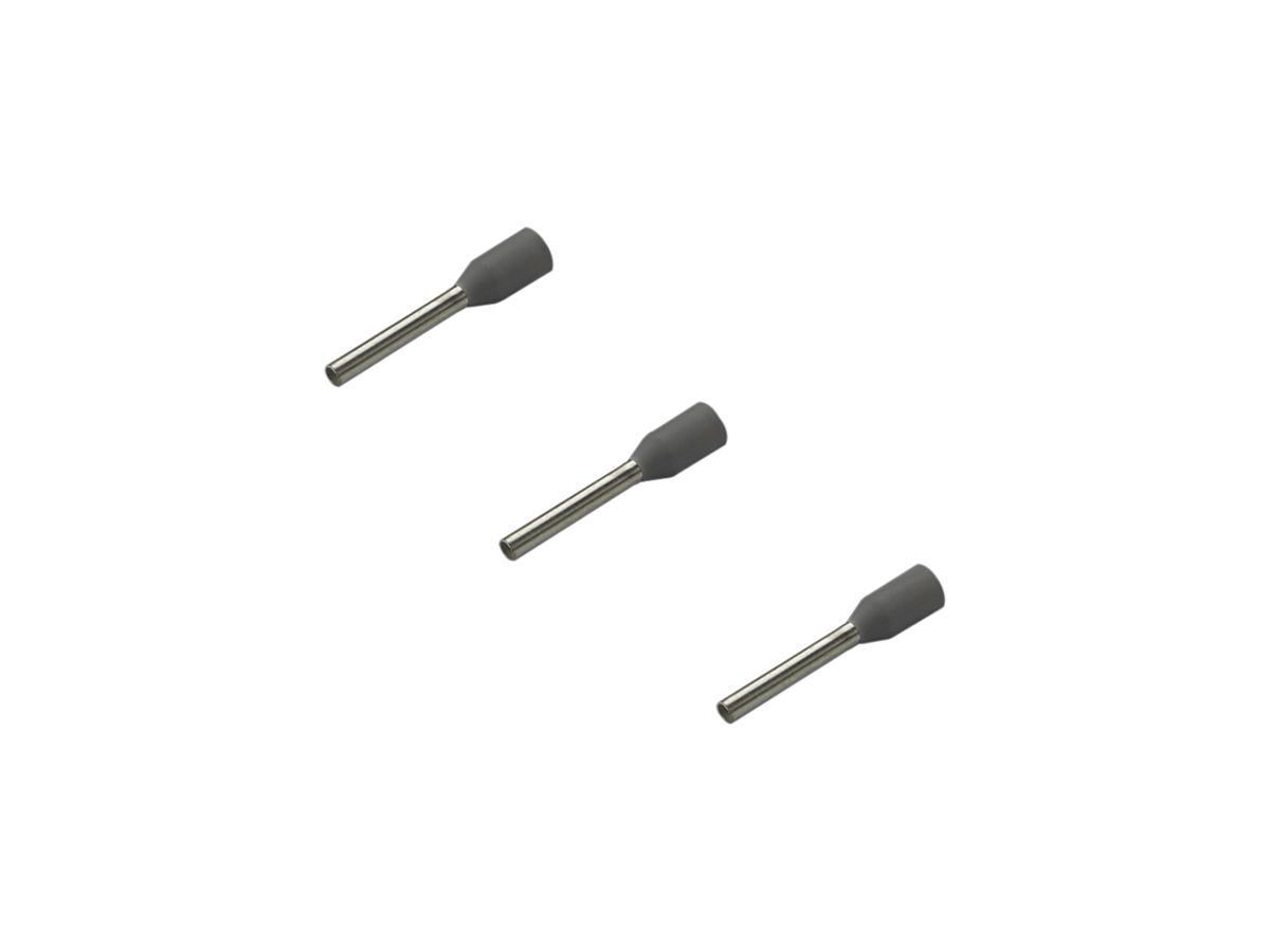 Aderendhülse Rittal AS 4051.641 0.75mm² 10mm grau 1000Stk