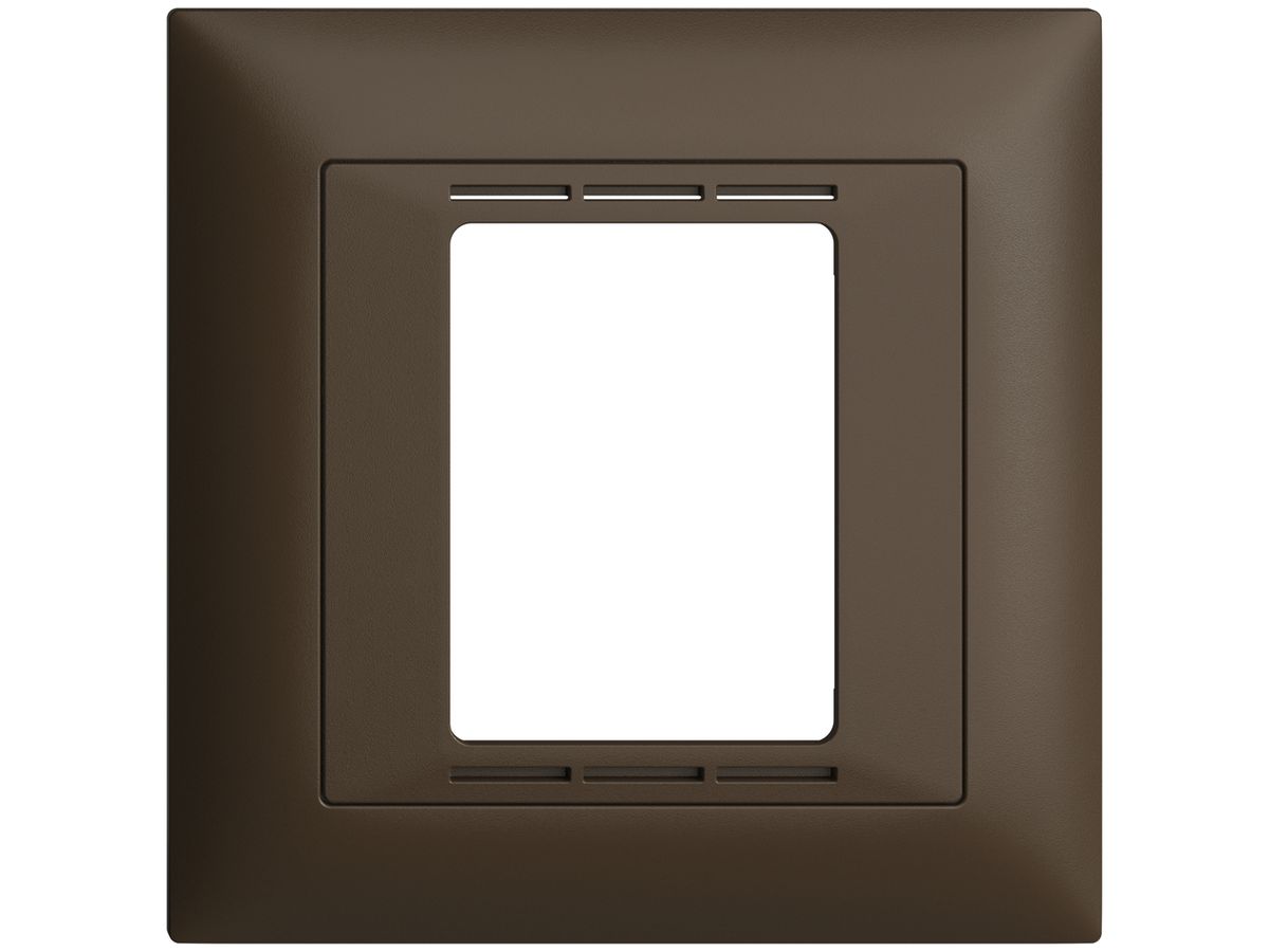 UP-Frontset EDIZIOdue FMI coffee für Raumthermostat mit Display